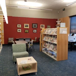 Magazine and Study Areas