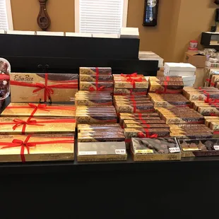 a variety of candies