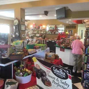 a display of candies and sweets