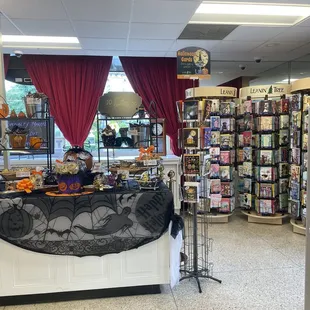 a display in a store