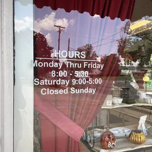 closed hours