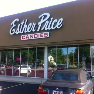 the outside of the store