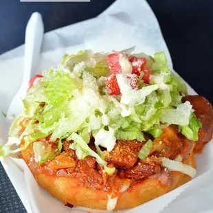 Excellent Mexican food. Sopes!