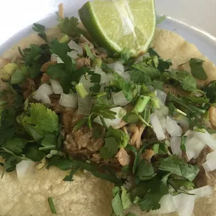 Carnitas taco