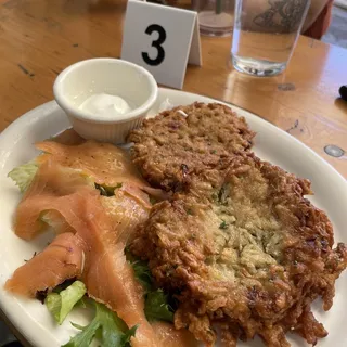 Lox Potatoes Pancakes