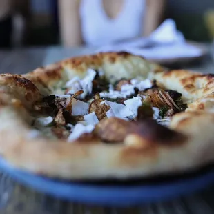 Truffle Brussel Sprout Pizza. Our favorite thing we ate