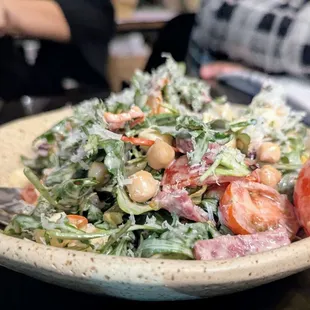 Italian chopped salad - notably fantastic