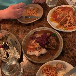 Spaghetti and Meatballs