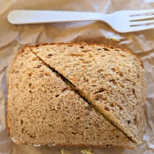 Egg Salad Sandwich on Wheat