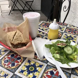 salads, food