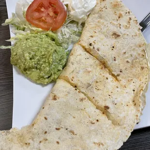 Shrimp quesadilla
