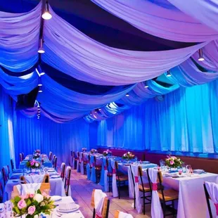 Outstanding service! Our wedding reception.