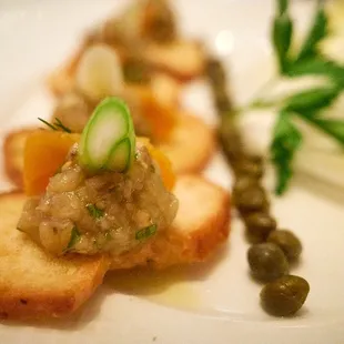 Avgotaraho - close up of the eggplant