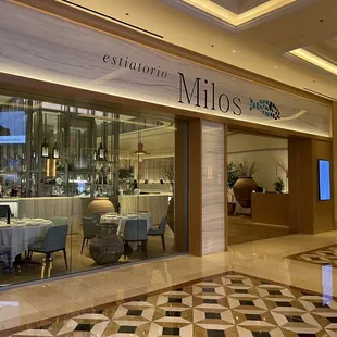Estiatorio Milos is located in The Venetian Resort