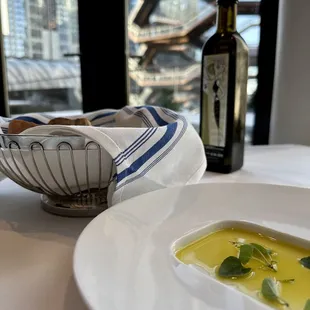 Bread + oil