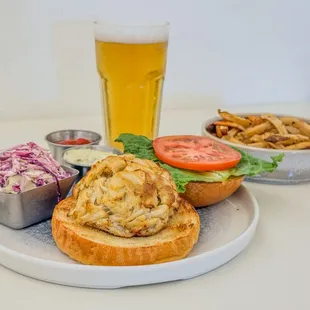 Crab Cake Platter