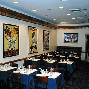 the interior of a restaurant