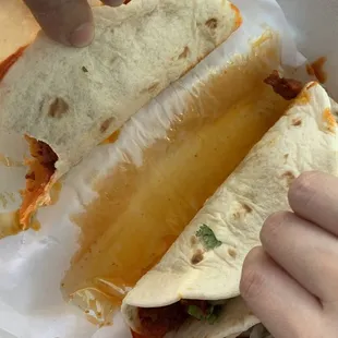 Carnitas Tacos: OIL!!!
