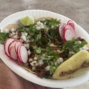 Tacos de asada