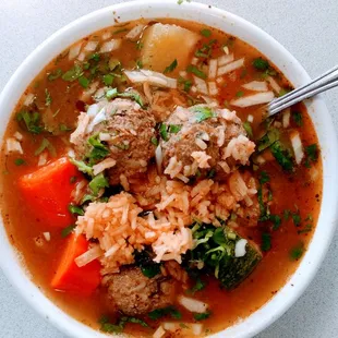 Albondigas Soup