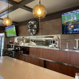 TVs for sporting and other entertainment.