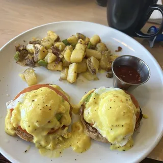 The Garden Benedict Combo