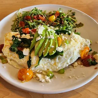Egg white fit Garden Omelette