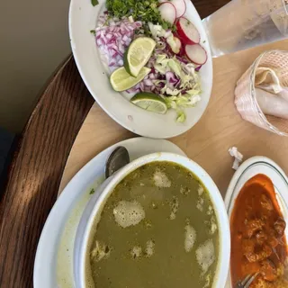 Chicken Green Pozole