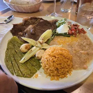 Carne Asada Plate