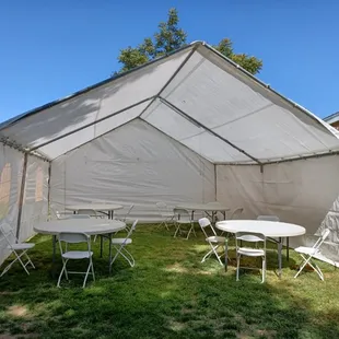 20x20 tent