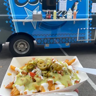 chicken fries at the food truck!