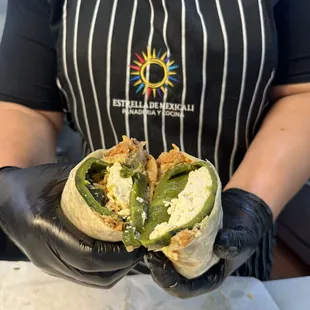 Chile Relleno burrito