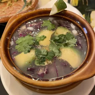 Vegan pozole