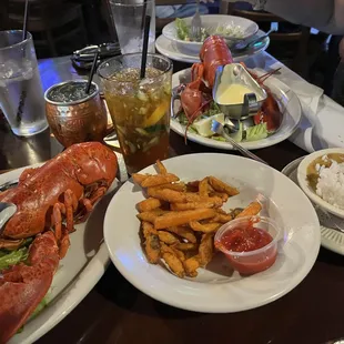 Lobster dinner for two