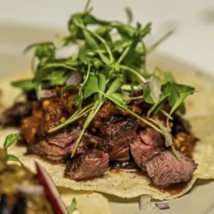 Tri-tip stake tacos BOMBskis!!!!