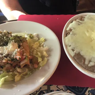 Beans with Cheese