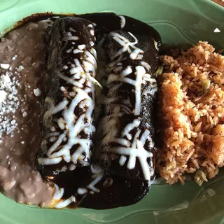 Enchiladas de Mole