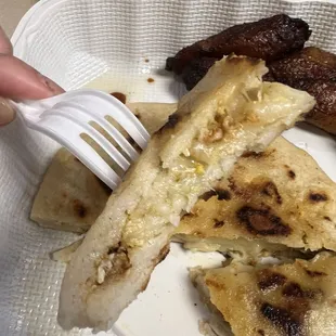 All-Star Breakfast Pupusa