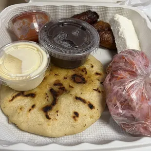 All-Star Breakfast Pupusa