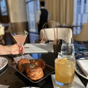 Our libations for the evening