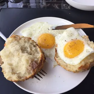 Virginia Ham and Cheddar Biscuit