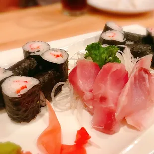 sushi and sashimi, food, sashimi, sushi