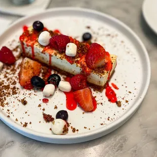 Berry Mascarpone Bar