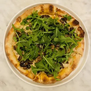 Cremini Mushroom Pizza