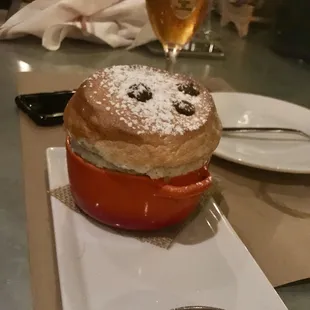 Chocolate Chip Banana Soufflé