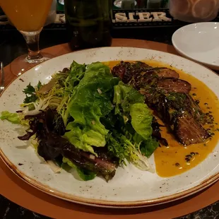 Green Peppercorn Steak