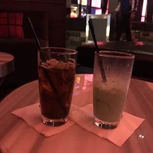 Jack and Coke and a Grasshopper