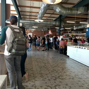 Pretty busy for a Monday afternoon!!