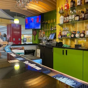 The bar