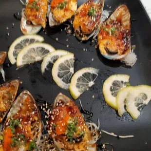 Baked Mussels